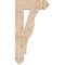 Ekena Millwork Funston Arts & Crafts Smooth Bracket, Douglas Fir, 3 1/2"W x 14"D x 26"H BKT04X14X26FST03SDF - alternate 4